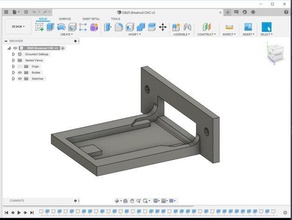 grbl cnc db25 breakout board mount máquina herramientas arduino 3d print model - Mito3D