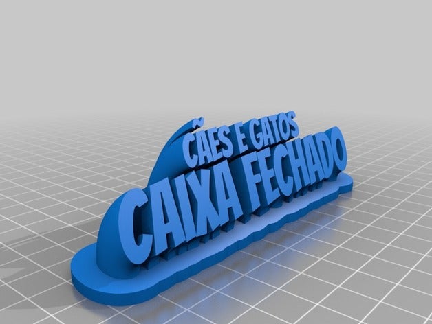 caixa fechado ceg 16 b312 office personalizado 3D print model - Mito3D