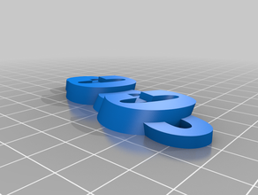 my customized iamburny's coco - name keyring keyfob organization 3d print model - Mito3D