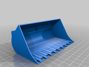 deao digger front loader shovel 3d print model - Mito3D