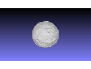 modello tattile pianeta mercurio fisica & astronomia il i pianeti esigenze speciali 3d print model - Mito3D