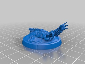 carcasse fang kharn età giocattolo & accessori di gioco 3d print model - Mito3D
