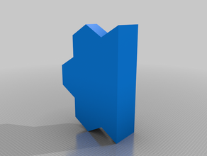 hexagone stand de style l'ingénierie 3d print model - Mito3D