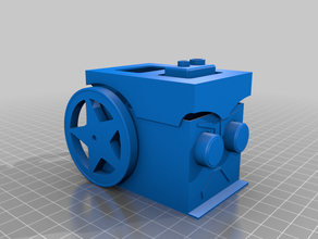 simple sumo bot mechanical toys 3d print model - Mito3D