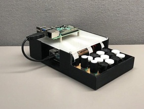 raspberry pi midi controller synthesizer electronics music musical instrument 4 case sound 3d print model - Mito3D