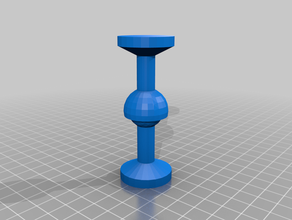 palla presa di ingegneria corrente 3d print model - Mito3D