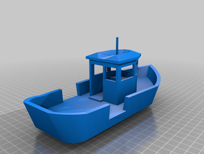 la barca 3d print model - Mito3D
