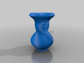 my customized impossible vase v2 math art 3d print model - Mito3D