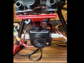 dashcam mount s500 frame drone r c vehicles apeman hovergames nxphovergames quadcopter 3d print model - Mito3D