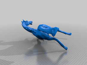 cavalo de escultura animais 3d print model - Mito3D