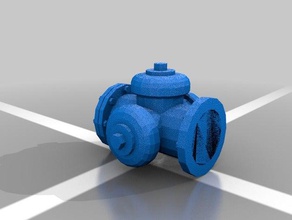 hydrant Gebäude & Strukturen 3d print model - Mito3D