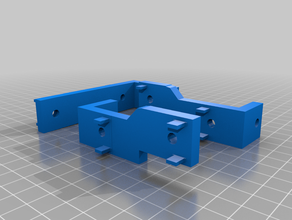 meanwell lrs-350 dual mount w & wo offset 3d printing 3d print model - Mito3D