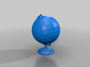 Globus 3d print model - Mito3D