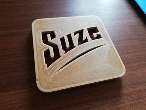 suze coaster kitchen & dining drink 3d print model - Mito3D
