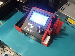 control box tool caddy 3d printer accessories creality ender 3 holder 3d print model - Mito3D