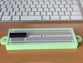 montagem em tamanho completo perma proto board 8020 série 10 de extrusão eletrônica 1010 adafruit protótipo 3d print model - Mito3D