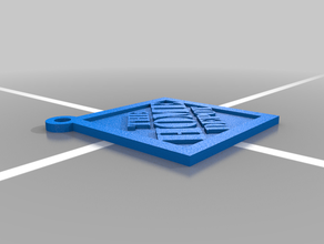 home depot cadena de clave La impresión en 3d 3d print model - Mito3D
