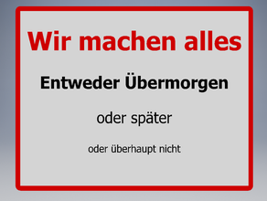 schild wir machen alles 3d printing any cool coole schilder cooles schild funny lustiges schild schild schild wir wir machenb alles zuhause 3d print model - Mito3D