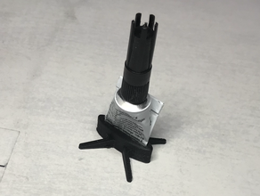 simple super glue holder gadget small 3d print model - Mito3D