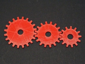 gears engineering 3d print model - Mito3D