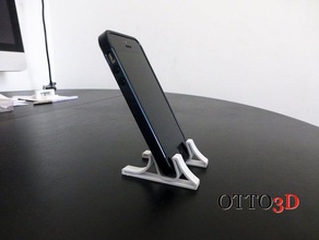 universal mobile stand - minimalistisches design 3d Drucker Zubehör iphone motorola samsung 3d print model - Mito3D
