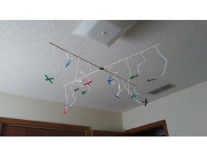 aerial dogfight sculptures 3d print model - Mito3D