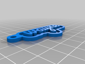 wayne llaveros personalizado 3d print model - Mito3D