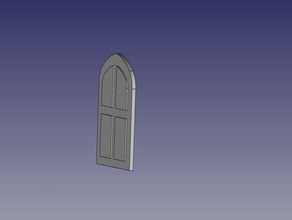 puerta y ventanas tudor para torres d7 ng Bau-Spielzeug exin castillos castles 3d print model - Mito3D