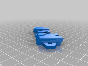 my customized iamburny's kristin - name keyring keyfob organization 3d print model - Mito3D