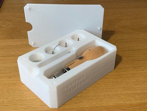 speedy stitcher storage box tool holders & boxes 3d print model - Mito3D