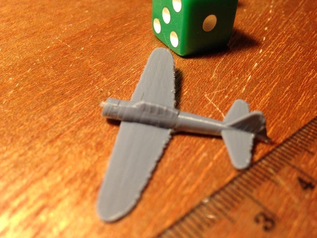 mitsubishi a6m2 modèle 21 microarmor jeux 3D print model - Mito3D