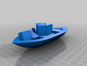 ss peces dix bote lleno de ramen la oficina barco fideos 3d print model - Mito3D