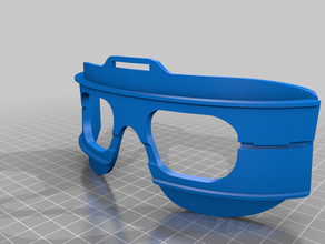 aomway komutan küçük yüzleri aynası r c araçlar gerçek gözlük 3d print model - Mito3D