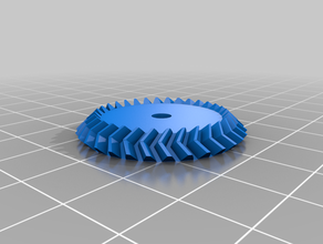 mon personnalisés parametrisches pfeil-kegelrad paramétrique en épi conique pièces personnalisé 3d print model - Mito3D