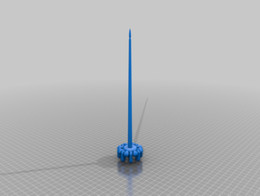 articolato mandrino strumenti di disegno discesa del openscad filato yarnmaking 3d print model - Mito3D