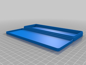 meine individuelle box Deckel möglicherweise abgerundete Ecken - Organisation kundengebundene 3d print model - Mito3D