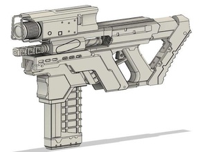 kang tao - cyberpunk 2077 props cd project red cosplay prop 2020 gun futuristic scifi smg 3d print model - Mito3D
