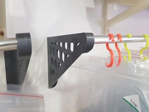 apoio varao 12mm para amostras de suporte produtos casa drone 3d print model - Mito3D