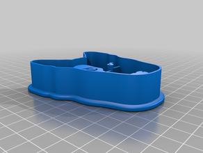 bull terrier cookie-cutter Küche und Esszimmer 3d print model - Mito3D