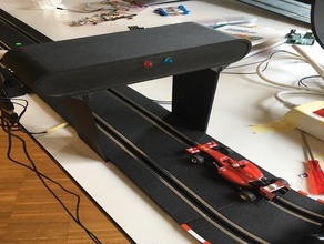la carrera del puente de salto contador r c vehículos complementaria carrerabahn 3d print model - Mito3D
