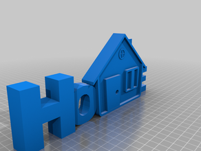 home 2 décor la maison 3d print model - Mito3D