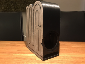 o concreto cheio de tang banda w3-1876s subwoofer gabinete áudio alto-falante tangband 3d print model - Mito3D