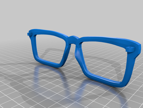 las gafas 3d print model - Mito3D