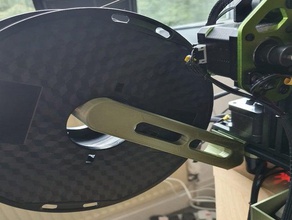 filament spool holder v-Schlitz 3d Drucker Zubehör vslot montieren 3d print model - Mito3D