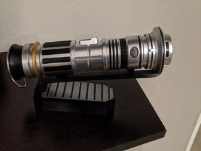 dok-ondar's lightsaber display stand - remix hobby batuu galaxy's edge savi's workshop star wars 3d print model - Mito3D