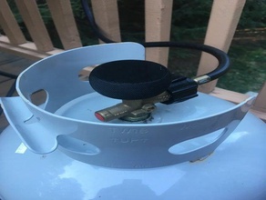 recartilhado tanque de propano botão do agregado familiar cozinhar grill knob ao ar livre 3d print model - Mito3D