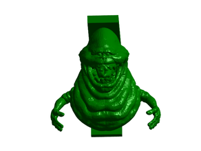 ghostbusters raf aparatı hayır destekleyen ve nükleer teyp takma slimer'a dekor monte edin destek 3d print model - Mito3D