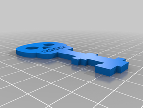 llave esqueleto brinquedo & acessórios para jogos 3d print model - Mito3D