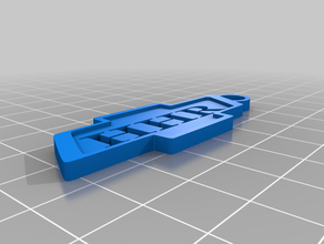 chevy hhr keychain organization 3d print model - Mito3D