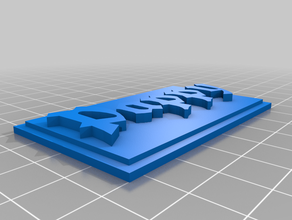 pappy tag L'impression 3d 3d print model - Mito3D